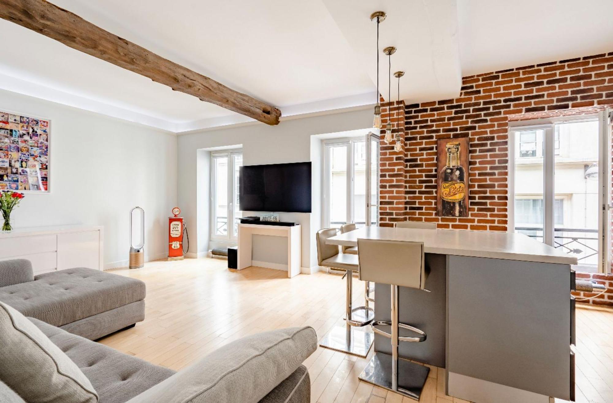 Room In Apartment - Cosy Place In The Hear Of Paris Exterior photo